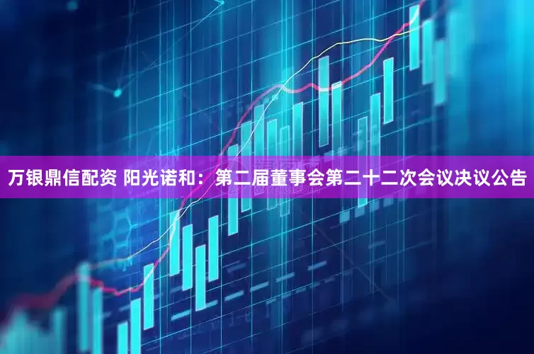 万银鼎信配资 阳光诺和：第二届董事会第二十二次会议决议公告