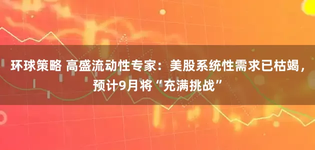 环球策略 高盛流动性专家：美股系统性需求已枯竭，预计9月将“充满挑战”